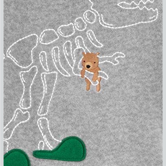 NWT Carter’s Dinosaur Fleece Pajama Set - 2 pants/2 shirts - 4T - Picture 10 of 11
